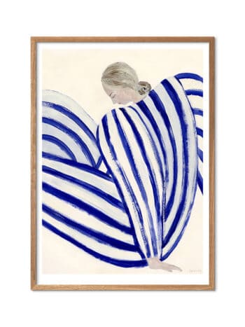 Blue Stripes af Sofia Lind