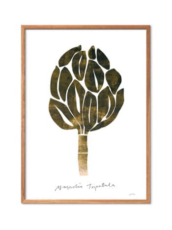 Magnolia plakat af Maria Bengtsson