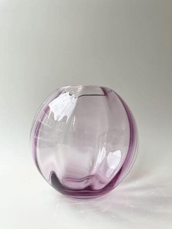 Swirl Vase, Anna Von Lipa, Lilla, 18cm