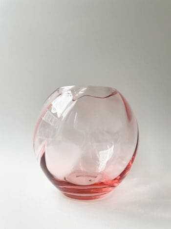 Swirl Vase, Anna Von Lipa, Rosa, 18cm