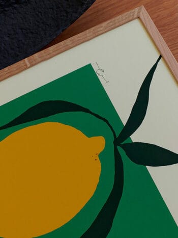 Green Lemon, Anna Mörner Plakat