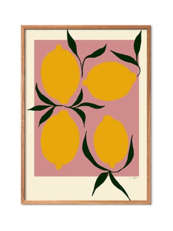 Pink Lemon, Anna Mörner Plakat
