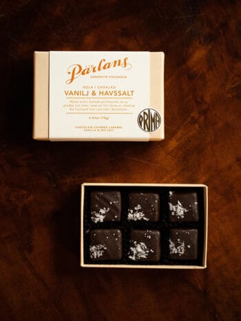 Chokoladeovertrukket Karameller, Vanilje & Havsalt, Pärlans