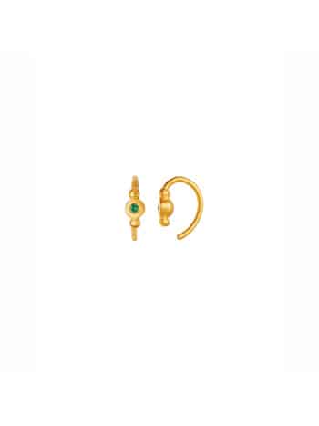 Petit Bon-Bon Green Zircon Earring