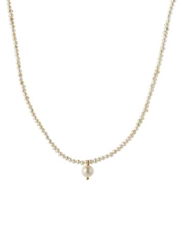 Heavenly Pearl Dream Necklace Gold - Classy